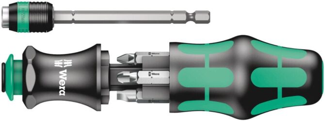 Wera 7pc Kraftform Kompakt 25 Compact Tools with Pouch Cheaper WERA TOOLS