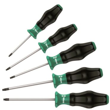 Wera 1367/5 Kraftform Comfort TORX Screwdriver Set 5pc The Best Choice WERA TOOLS