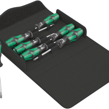 Wera 7pc Kraftform Plus 300/7 Set 1 Lasertip Screwdriver Set Best Price WERA TOOLS