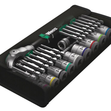 Wera 29pc 3/8″ Drive 8100 SB 6 Zyklop Speed Ratchet Set Unique Style WERA TOOLS