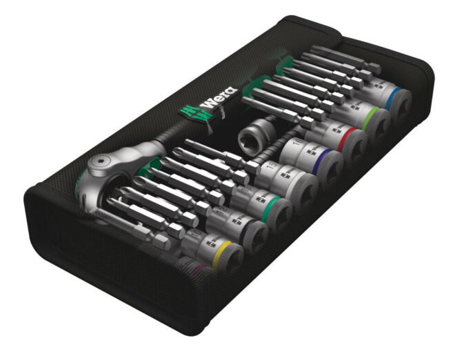 Wera 29pc 3/8″ Drive 8100 SB 6 Zyklop Speed Ratchet Set Unique Style WERA TOOLS
