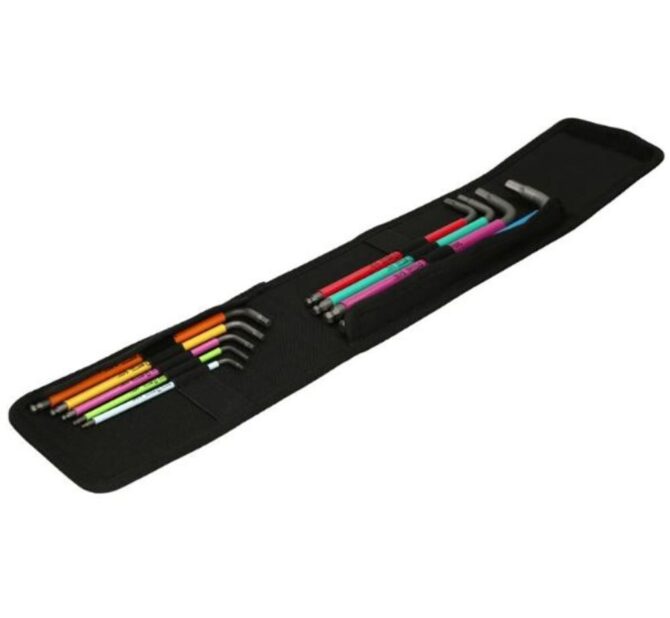 Wera Imperial BlackLaser 950/9 Hex-Plus Multicolor 1 L-Key Set Affordable Price WERA TOOLS