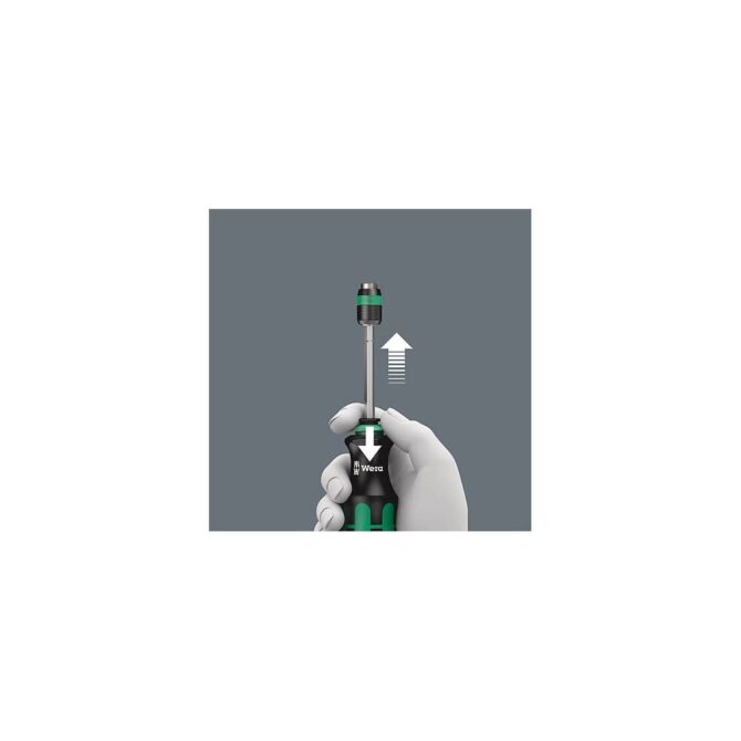 Wera 1/4″ Hex Drive 817 R Bitholding Screwdriver with Chuck Offering Discounts WERA TOOLS