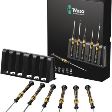 Wera 1578 A/6 ESD 6pc Screwdriver Set and Rack Lower Prices WERA TOOLS