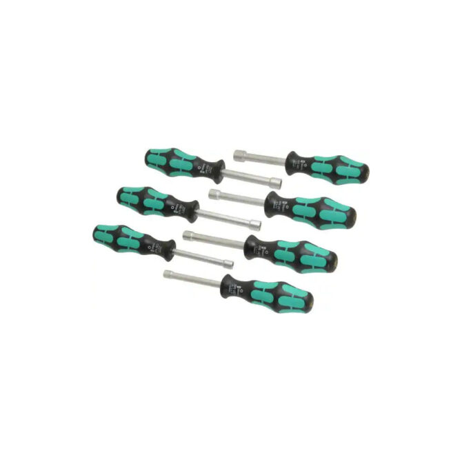 Wera 395 HOLO/7 SW 3/16 1/2″ Nutdriver Set 6pc Online Store WERA TOOLS