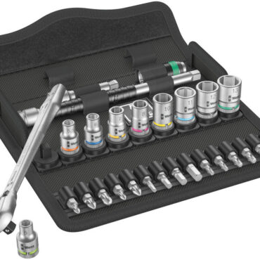 Wera 28pc 1/4″ Drive 8100 SA 8 Zyklop Metal Ratchet Set Best Price WERA TOOLS