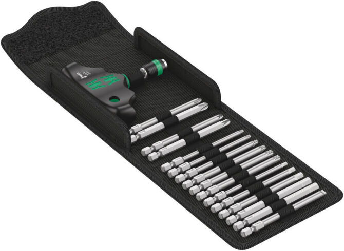 Wera 17pc Kraftform Kompakt 400 T-Handle Screwdriver Set Lower Price WERA TOOLS