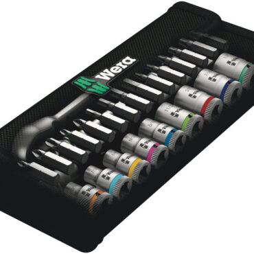 Wera 28pc 1/4″ Drive 8100 SA 11 Zyklop Metal Ratchet Set Clearance WERA TOOLS