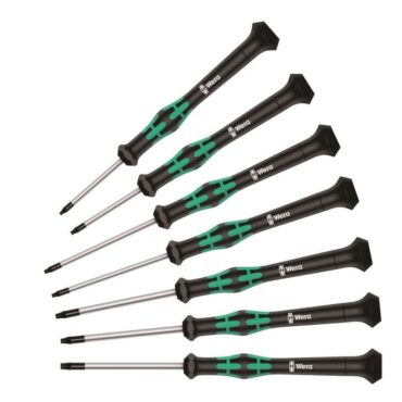 Wera 2067/7 Kraftform Micro Precision TORX HF Screwdriver Set Best Price WERA TOOLS