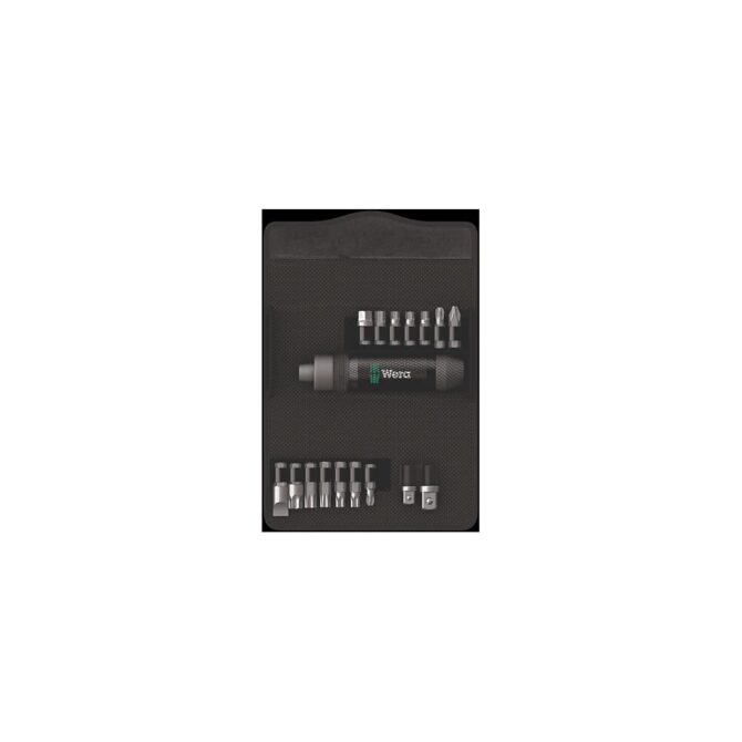 Wera 2090/17 Impact Driver Set 17pc Glamor Model WERA TOOLS