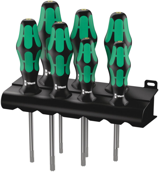 Wera 367/7 TORX庐 HF Kraftform Plus Screwdriver Set 7pc 30%-70% Off WERA TOOLS