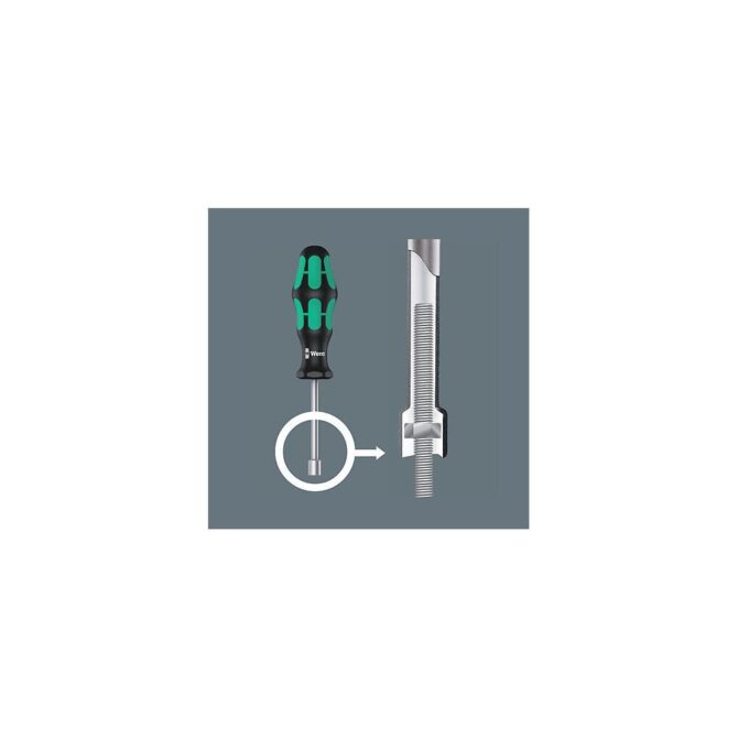 Wera 395 HO/7 SM 7pc Anti Roll-Off Nutdriver Set Online Store WERA TOOLS