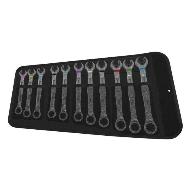 Wera 6000 Joker 11 Metric 1 Combination Ratchet Wrench Set Clearance WERA TOOLS