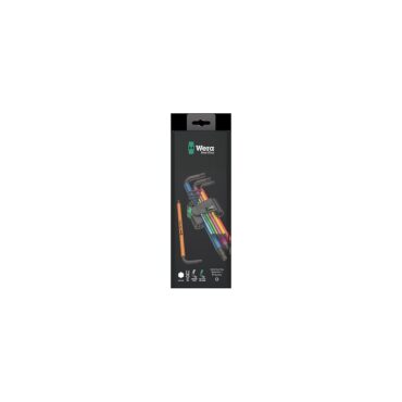 Wera Metric BlackLaser 950/9 Hex-Plus Multicolor 1 SB L-Key Set Affordable Price WERA TOOLS