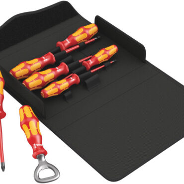Wera 7pc Kraftform Plus 100 iS/7 Set 2 VDE Screwdriver Set Absolute Quality WERA TOOLS