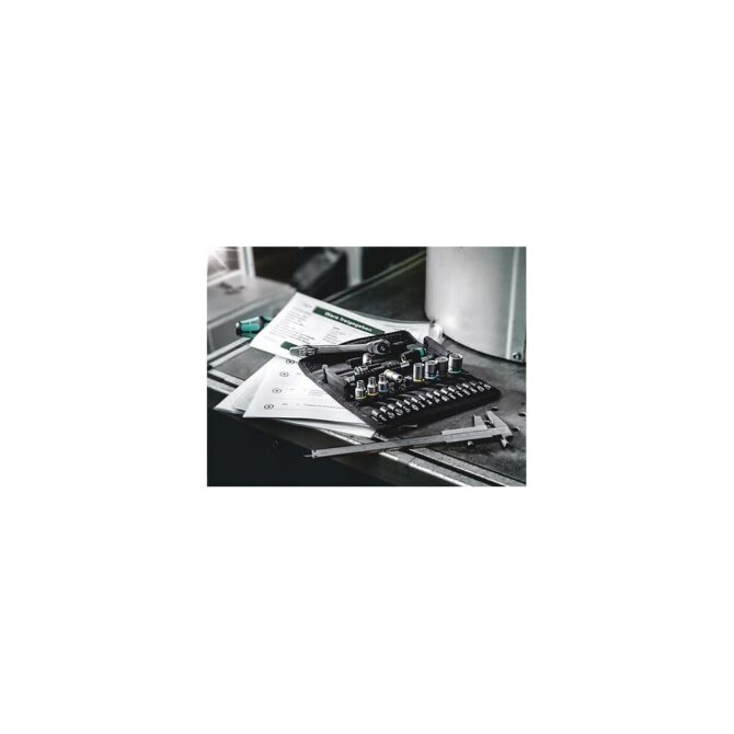 Wera 28pc 1/4″ Drive 8100 SA 7 Zyklop Metal Ratchet Set Unique Style WERA TOOLS