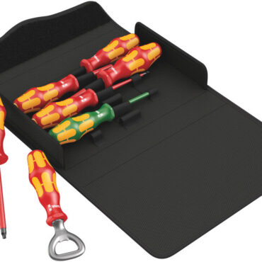 Wera 7pc Kraftform Plus 100 iS/7 Set 3 VDE Screwdriver Set New Models WERA TOOLS