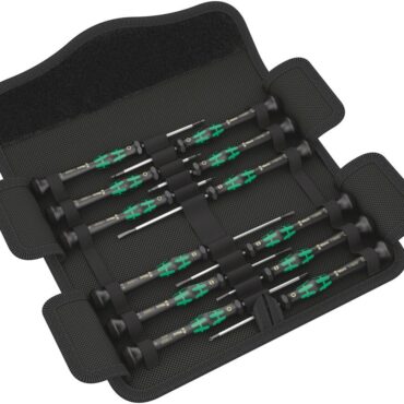 Wera 12pc Kraftform Micro 12 Universal 1 Screwdriver Set Cheaper WERA TOOLS