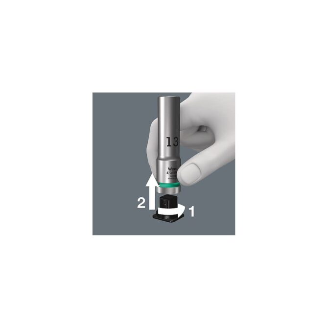 Wera 9pc 1/4″ Drive Belt A Deep 1 Socket Set 30%-70% Off WERA TOOLS