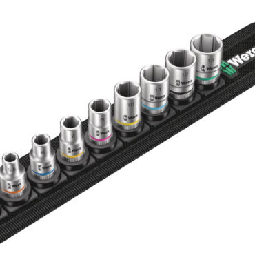 Wera 9pc 1/4″ Drive Belt A 4 Zyklop Socket Set Best Price WERA TOOLS