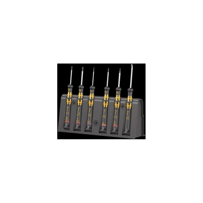 Wera Kraftform Micro 6 ESD Smartphone Repair Kit Glamor Model WERA TOOLS