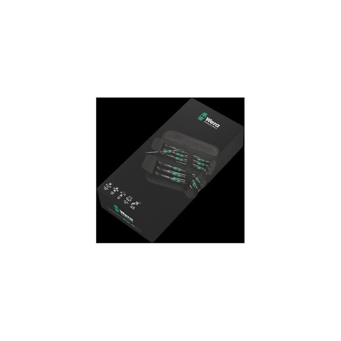 Wera 12pc Kraftform Micro 12 Universal 1 Screwdriver Set Cheaper WERA TOOLS