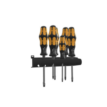 Wera Kraftform 932/6 Chiseldriver & Rack Screwdriver Set New Models WERA TOOLS