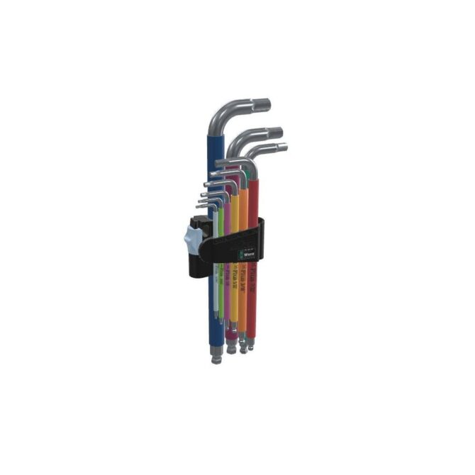 Wera 3950/9 Hex-Plus Multicolor Imperial L-Key Clearance WERA TOOLS