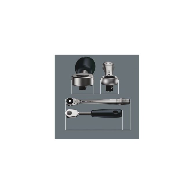 Wera 28pc 1/4″ Drive 8100 SA 7 Zyklop Metal Ratchet Set Unique Style WERA TOOLS