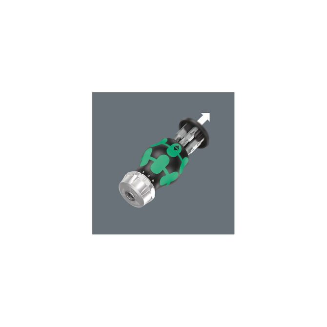 Wera Kraftform Kompakt Stubby Magazine RA 3 Screwdriver with Bits Online Store WERA TOOLS