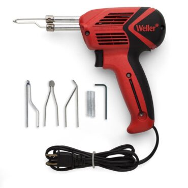 120V Dual Heat 140/100W Universal Soldering Gun Kit with 6 Second Heat Up Time and LED Lighting Clearance WELLER