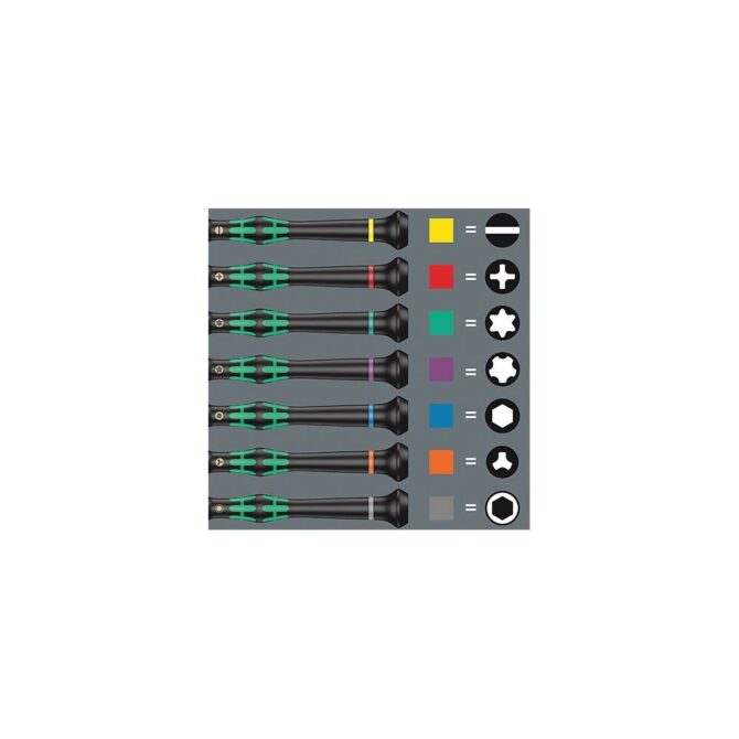 Wera 25pc Kraftform Micro Big Pack 1 Screwdriver Set 30%-70% Off WERA TOOLS