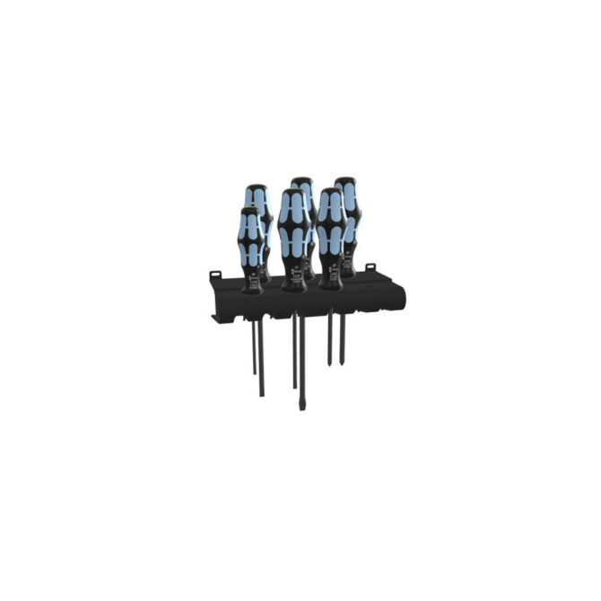 Wera 3334/6 6 Piece Kraftform Plus Screwdriver set Unique Style WERA TOOLS
