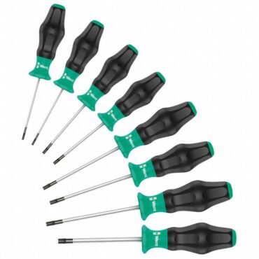 Wera 1367/8 Kraftform Comfort TORX Screwdriver Set 8pc New Models WERA TOOLS