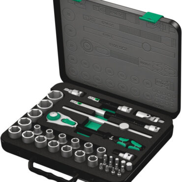 Wera 37pc 1/2″ Drive 8100 SC 2 Zyklop Speed Ratchet Set Affordable Price WERA TOOLS