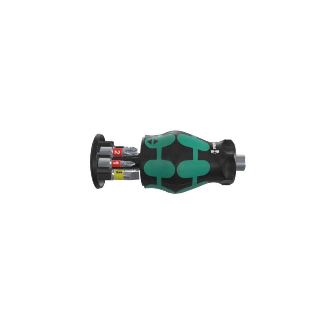 Wera Kraftform Kompakt Stubby Magazine 2 Screwdriver with Bits Unique Style WERA TOOLS