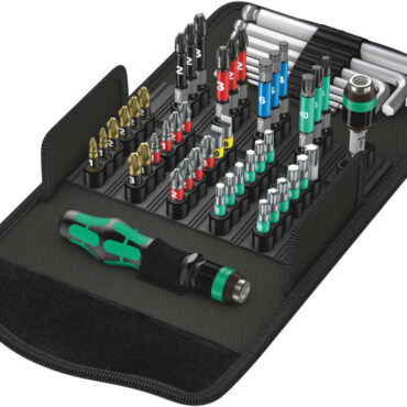 Wera 52pc Kraftform Kompakt 100 Compact Tool Set Affordable Price WERA TOOLS