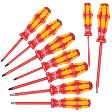 Wera 9pc Kraftform Plus 160 i/162 i/167 i/9 Screwdriver Set Offering Discounts WERA TOOLS