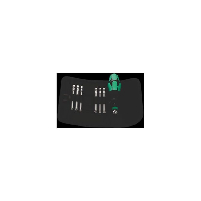Wera Kraftform Kompakt 40 Screwdriver with Bits 7pc Cheaper WERA TOOLS