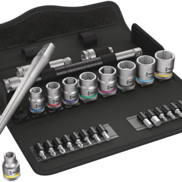 Wera 29pc 3/8″ Drive 8100 SB 11 Zyklop Metal Ratchet Set The Best Choice WERA TOOLS