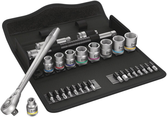 Wera 29pc 3/8″ Drive 8100 SB 11 Zyklop Metal Ratchet Set The Best Choice WERA TOOLS