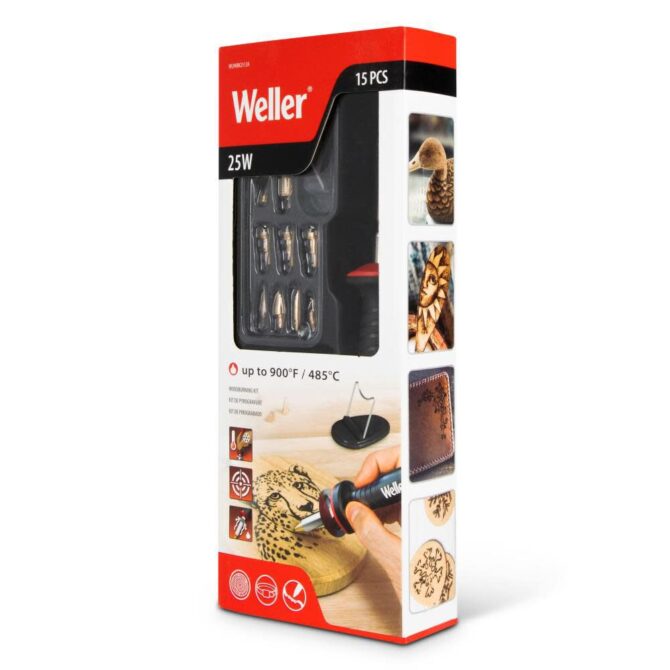 Weller 25W/120V Wood Burning Kit 15pc Lower Price