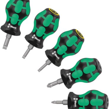 Wera Kraftform Plus Stubby Set 2 Screwdriver Set 5pc Affordable Price WERA TOOLS