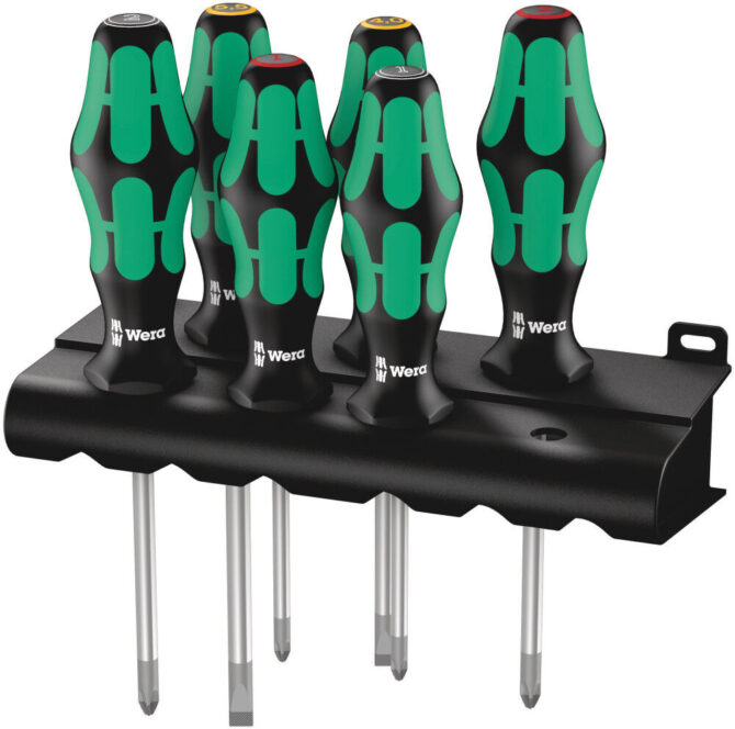 Wera 6pc 335/350/355/6 Lasertip Screwdriver Set 30%-70% Off WERA TOOLS