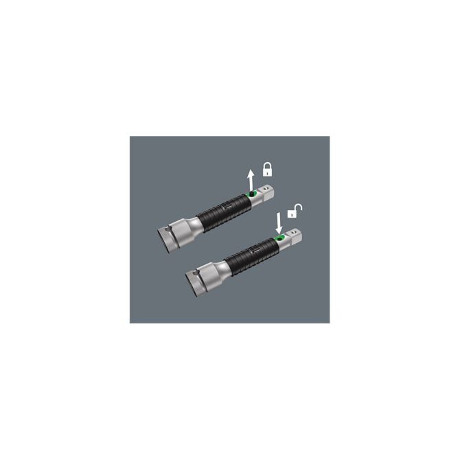 Wera 3/8″ 8796 SB Zyklop Flexible-Lock Extension with Sleeve Online Store WERA TOOLS